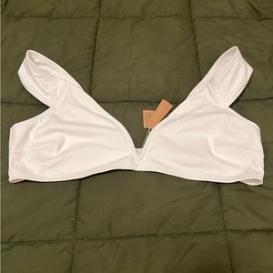 SKIMS sculpting swim off the shoulder top